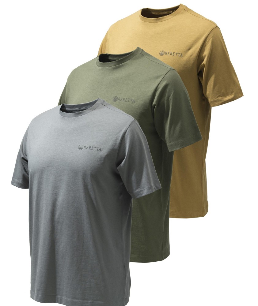 JUEGO 3 CAMISETAS BERETTA CORPORATE