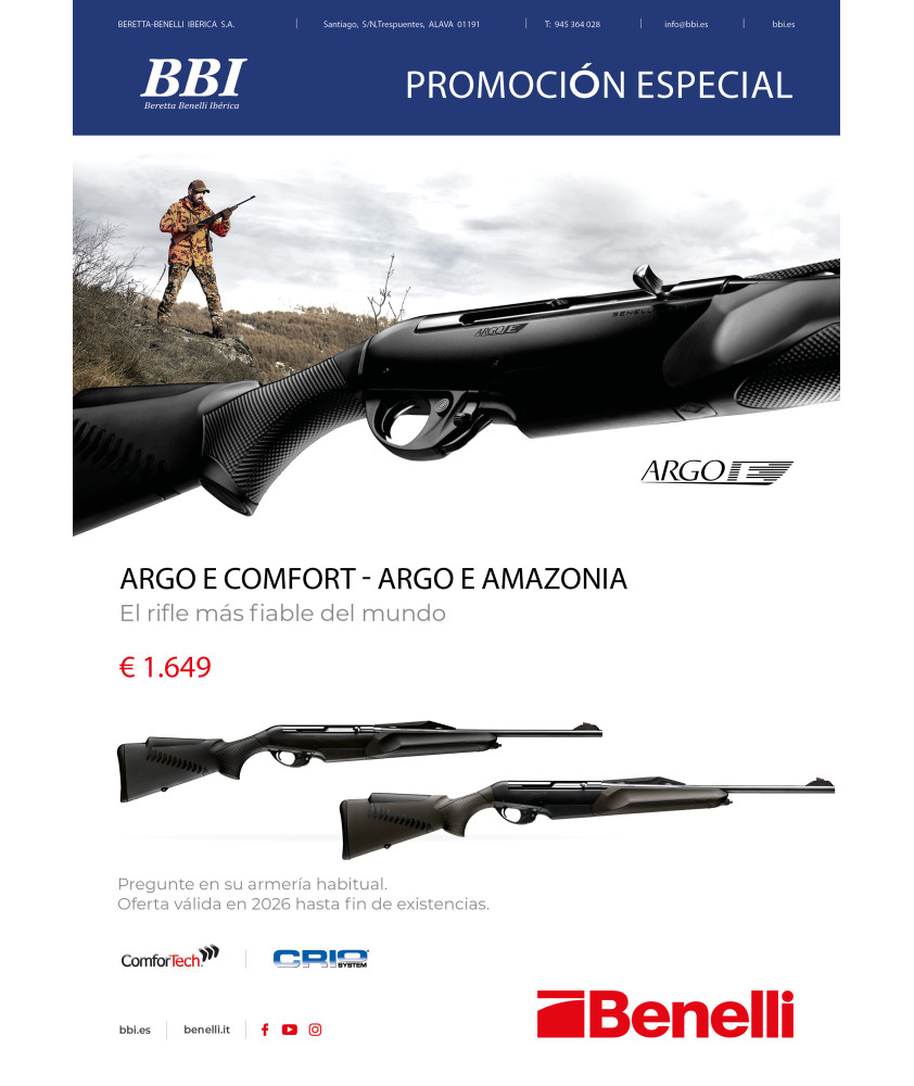 BENELLI ARGO E AMAZONIA
